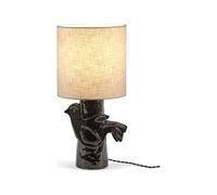 Paloma stoneware table lamp, Marie Michielssen Black one size