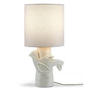 Paloma stoneware table lamp, Marie Michielssen White