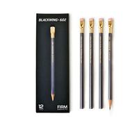 PALOMINO Blackwing 602 Original Soft Pencil, 12 Count(1 Dozen) Gray Art, Eraser, Writing Instrument