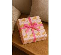 Palomino Pony Pink Wrapping Paper, Large Sheets - Paper size 48x66cm, 2 Sheets with 4 Gift Tags