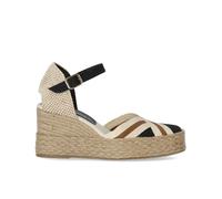 PALOMITAS SICILY BLACK WEDGE ESPADRILLE 40