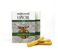 PALOSANTO - Palo Santo Sticks Especial - 10 Thick Incense Sticks 200 gr - Strong Aroma - Palo Santo Wood Wild Harvested & Sustainably Sourced in Perù - Natural Incense for Rituals and Ceremonies