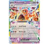Palossand ex 091/191 Double Rare Pokemon Card | Surging Sparks Set | Scarlet & Violet Series | Titan Authenticated