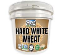 Palouse Brand Certified Glyphosate Residue Free Hard White Wheat Berries | 25 LBS | Emergency Food Storage Bucket | Non-GMO | Grown on Our Family Farm | Bulk