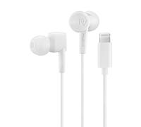 PALOVUE Lightning Headphones Compatible With iPhone 14 13 12 11 Pro Max X XS XR 8 7 Plus - MFi Certified Earbuds With Microphone Controller SweetFlow (White)