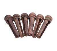 Palowood Guitar Bridge Pins for Acoustic Guitars /, Durable and Easy to Install Popular Accessories for a Better sound: 6 Pins + Distant