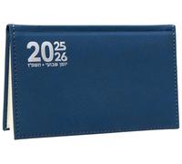 Palphot Weekly Pocket Diary for the Jewish Year 5786 September 2025 to December 2026, Hebrew and English, Blue