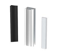 PalpitateC Shower Door Magnet - U Channel Frame with Metal Strike and Magnet for 1/8", "5/32", "3/16", and 1/4" Thick Glass Shower Doors