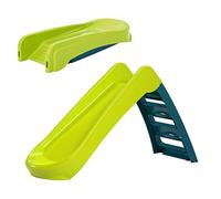 Palplay Junior Folding Slide for Toddlers and Children 18 Months + Kids Outdoor Play Equiptment. Ideal First Slide for Toddlers and Young Children, Green/Blue