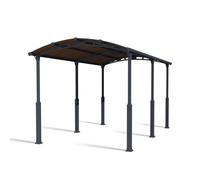 Palram Alpine Carport Kit 6400 RV - L649 x W352 x H307 - Grey Palram Grey