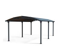 Canopia by Palram Arcadia Carport 6400 - Polycarbonate - L649 X W359 X H242 Cm - Grey