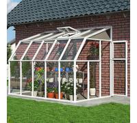 Palram - Canopia 10X6 Ft & 1 Window Barn Plastic Sun Room (H)2470mm X (W)2010mm