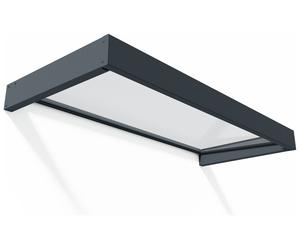 Palram Canopia 2150mm Sophia Door Awning - Grey Clear