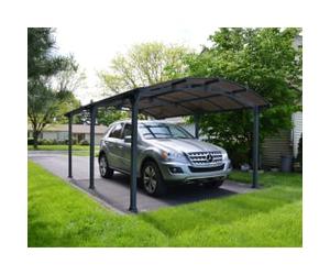 Palram Canopia 5020 x 3620mm Arcadia Polycarbonate Freestanding Carport - Grey
