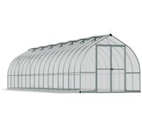 Palram Canopia Bella Silver Greenhouse - 8 x 32ft