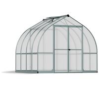 Palram - Canopia Canopia by Palram Bella Greenhouse 8 x 8 - Silver, Silver