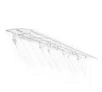 Palram - Canopia Bordeaux Door Canopy, (H)330mm (W)6705mm (D)139mm