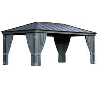 Palram Canopia Dallas 4 Piece Gazebo Curtain Set 12 x 20ft