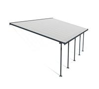 Palram Patio Cover Feria 4M Deep 4X7.87 Clear - L787 x W385 x H305 - Grey Palram Grey