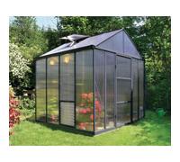Palram - Canopia Canopia by Palram Glory Greenhouse 8 x 8 - Grey, Grey