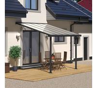 Palram - Canopia Grey Patio Cover (H)3050mm (W)2950mm (D)3050mm