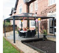 Garden Gazebo Rectangular Palram Canopia Martinique - Aluminium Frame