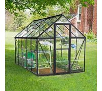 6' x 10' Palram Canopia Harmony Walk In Grey Polycarbonate Greenhouse (1.85m x 3.06m)