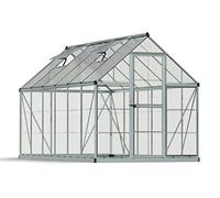 Palram Hybrid Silver 6 x 12ft Greenhouse - Palram Canopia - Wilko