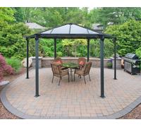 Palram - Canopia Monaco Hexagonal Gazebo - Grey