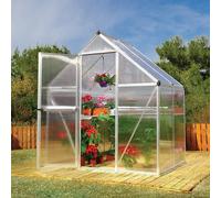 Palram - Canopia Mythos Silver 6X4 Greenhouse
