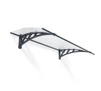 Palram - Canopia Neo 1350 Grey Door Canopy, (H)30Cm (W)136.5Cm (D)85.5Cm