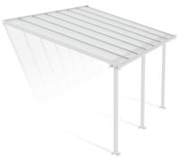 Palram-Canopia Olympia Patio Cover 3x4.25m White - Clear