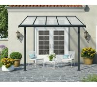 Garden Patio Cover Palram Canopia Sierra Grey Outdoor