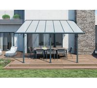 Palram - Canopia Sierra 3 x 4.25m Patio Cover - Grey Clear