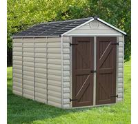 Palram - Canopia Canopia by Palram SkyLight Shed 6 x 10 - Tan, Cream