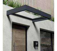 Palram Sophia Grey Door Canopy - 950 x 1600mm