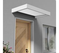 Palram Canopia 1600mm Sophia Door Awning - White White Opal