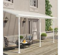 Palram - Canopia Canopia by Palram Sierra Patio Cover 2.3m x 4.6m - White Clear, White