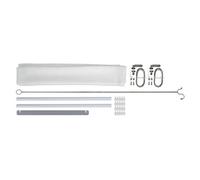 Palram - Canopia White Patio Cover Roof Blind (W) 6100mm (H)540mm