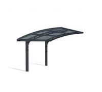 Canopia by Palram Carport Arizona Wave Single 5000 Single - Polycarbonate - L495 X W289 X H273.5 Cm - Grey