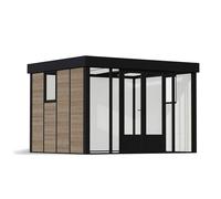 Palram Copenhagen 10x12 Garden Studio - L351 x W287 x H208.5 cm in Black Palram Black