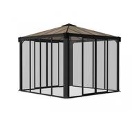Palram Gazebo Ledro 3000 Closed - L295 x W295 x H276 cm - Grey Palram Grey