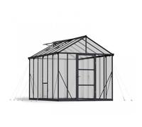 Palram Greenhouse Glory 8 x 12, Polycarbonate, L364 x W253 x H268.5 cm - Grey Palram Grey