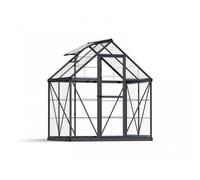 Garden Greenhouse Palram Canopia Harmony 6ft Grey - Sizes 6x4, 6x6, 6x8 & 6x10