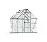 Palram Greenhouse Harmony 6X6- Polycarbonate - L186 x W185 x H208 - Silver Palram Silver