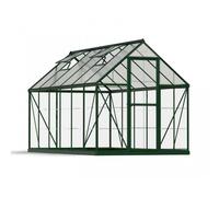 Palram Greenhouse Hybrid 6 x 12, Polycarbonate, L370 x W185 x H208 cm - Green Palram Green