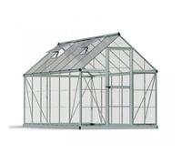 Palram Greenhouse Hybrid 6 x 12, Polycarbonate, L370 x W185 x H208 cm, Silver Palram Silver