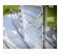Palram Greenhouse Louvre Side Window - L74 x W62 x H3.5 cm - Silver Palram Silver