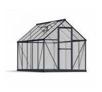 Palram Greenhouse Mythos 6 x 10, Polycarbonate - L306 x W185 x H208 cm - Grey Palram Grey