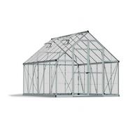 Palram Greenhouse Octave 8 x 12, Polycarbonate, L367 x W244 x H229 cm, Silver Palram Silver